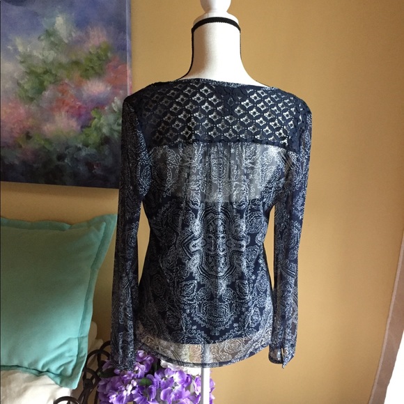 INC International Concepts blouse. Size large - Picture 4 of 6